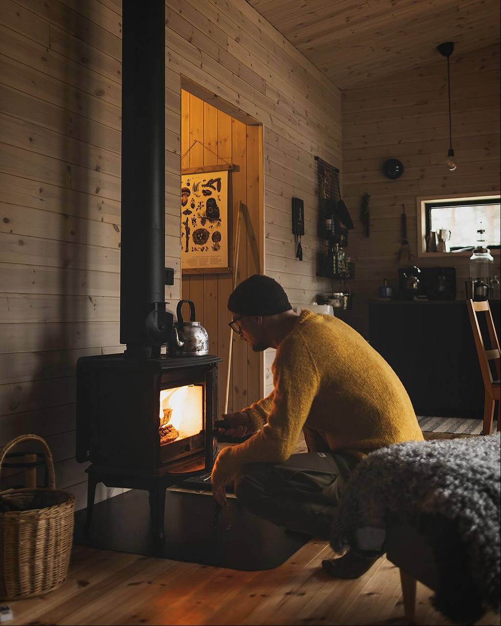 Поддержание огня в домашнем очаге — это тоже работа, которая не проще, не легче и тем более не...